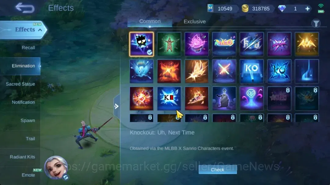 Mobile Legends: Bang Bang Accounts Hero 132|Skin 340|High Rank Imo 117|Legend(Lunox), image 19