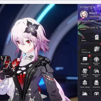 Honkai Star Rail Accounts Others ASIA|TL 65|12 Char Limited ([Evernight,Cyrene,Yao Guang,Sparxie]+Sign,Ruan