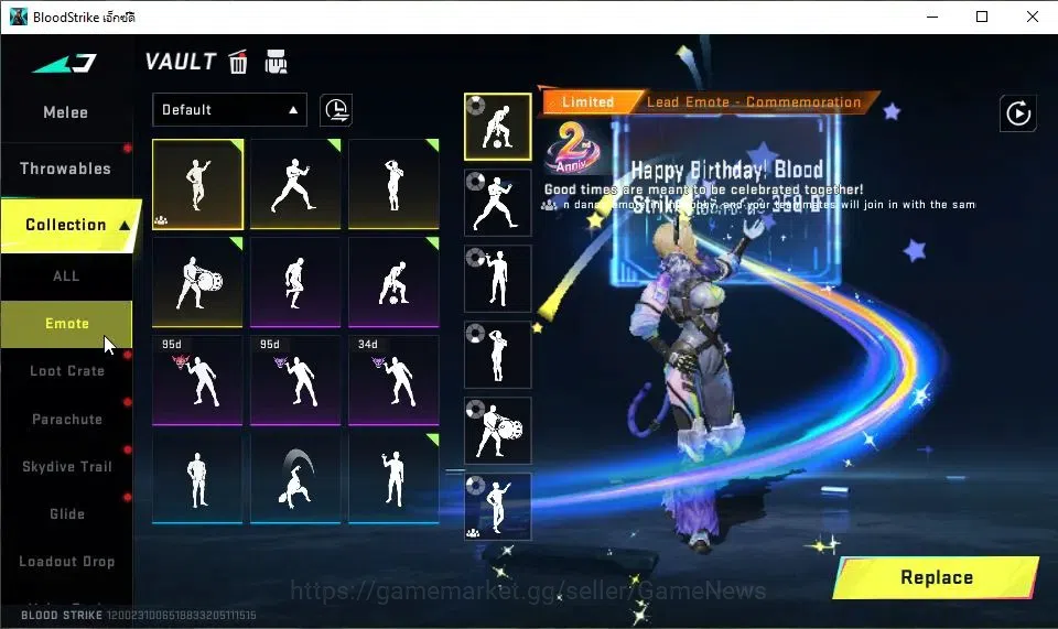 Blood Strike Accounts ASIA|4 ULTRA[ETHAN,SPIKE,Spear Lv3,MCX Lv2]|Collab image 18