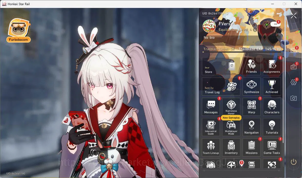 Honkai Star Rail Accounts Others ASIA|TL 58|5 Limit|Premium Team Elation(Sparxie,Sparkle,Yao Guang,DanHeng PT),etc|Check 4