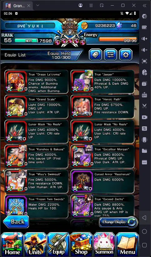 Grand Summoners Accounts Global |Ascend 14| Summer miyu TW, Shirou Emiya TW image 4