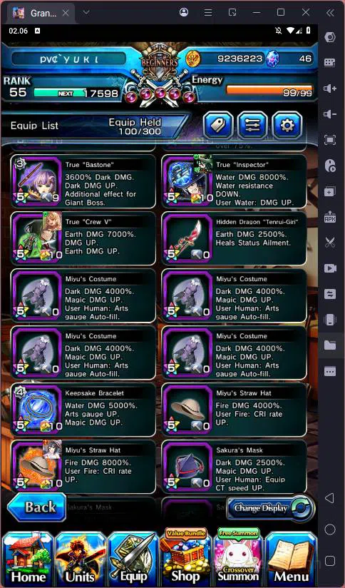 Grand Summoners Accounts Global |Ascend 14| Summer miyu TW, Shirou Emiya TW image 5