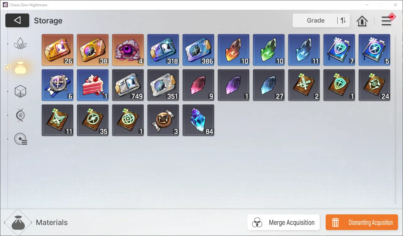 Chaos Zero Nightmare Accounts GLOBAL Lv30| 5 SSR (KayronM2,Haru,Luke,Veronica,Re image 3