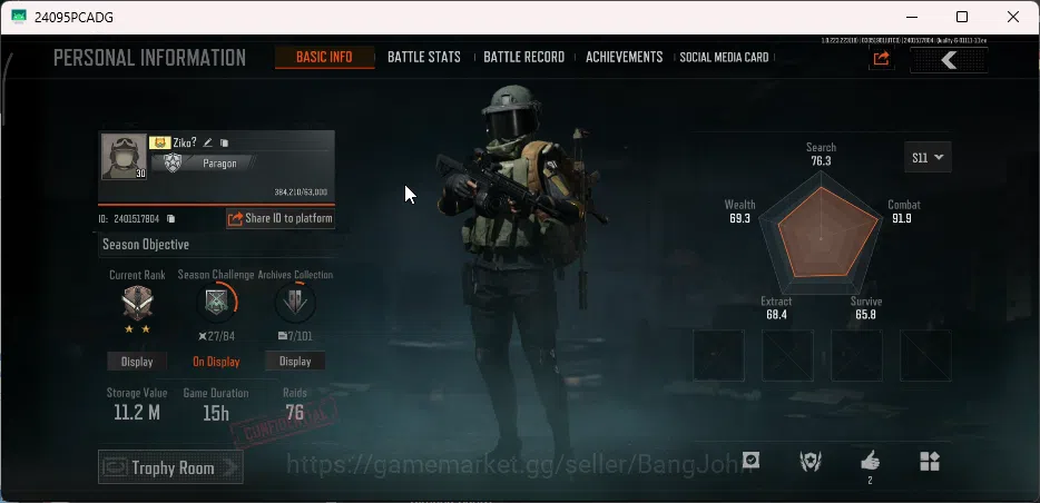 Arena Breakout Accounts Mobile |Lvl 30 | SV 11.2M | CV 9.2M | Take Mail |  image 2
