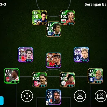 eFootball Accounts Legends & Iconic Players Mobile|PW 3160|Nicolo Barella ShowT,Vitinha ShowT,Desire Doue ShowT,Frank