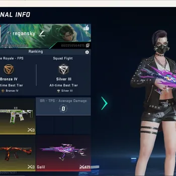 Blood Strike Accounts Others ASIA|Eternal Gun:Galil-Blight's Embrace|2 Legendary Gun|Check SS BS3298B