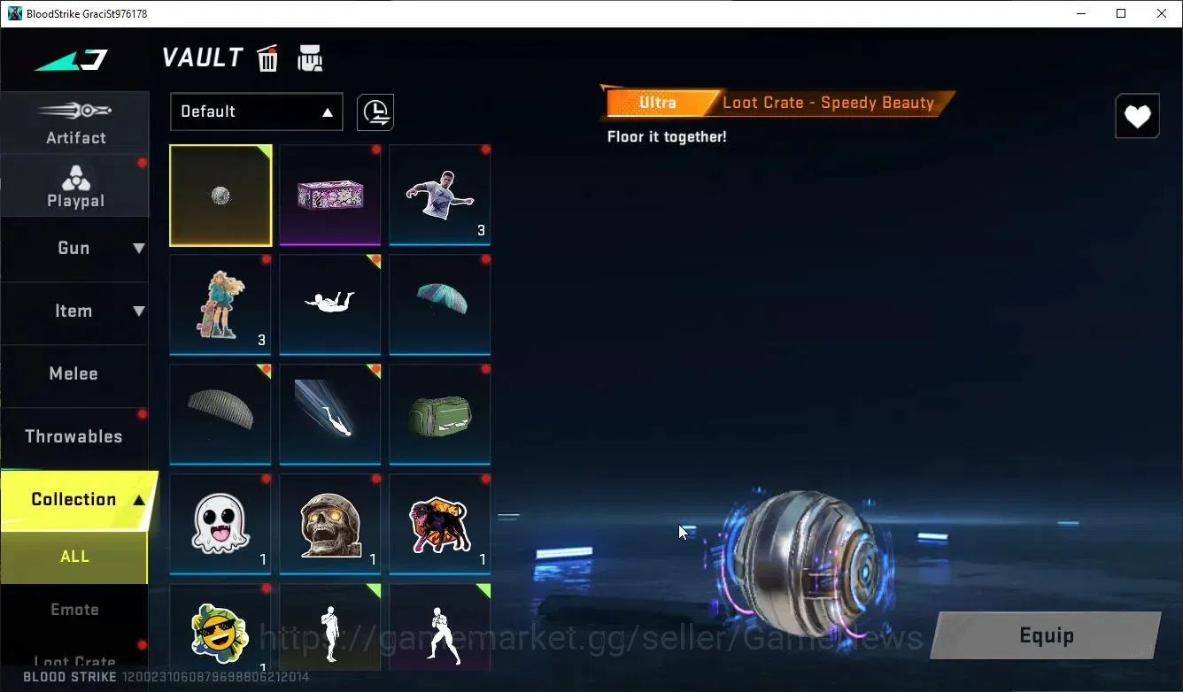 Blood Strike Accounts ASIA|ULTRA SKS-Elysium|Legendary QBZ95-Blood Venge image 12