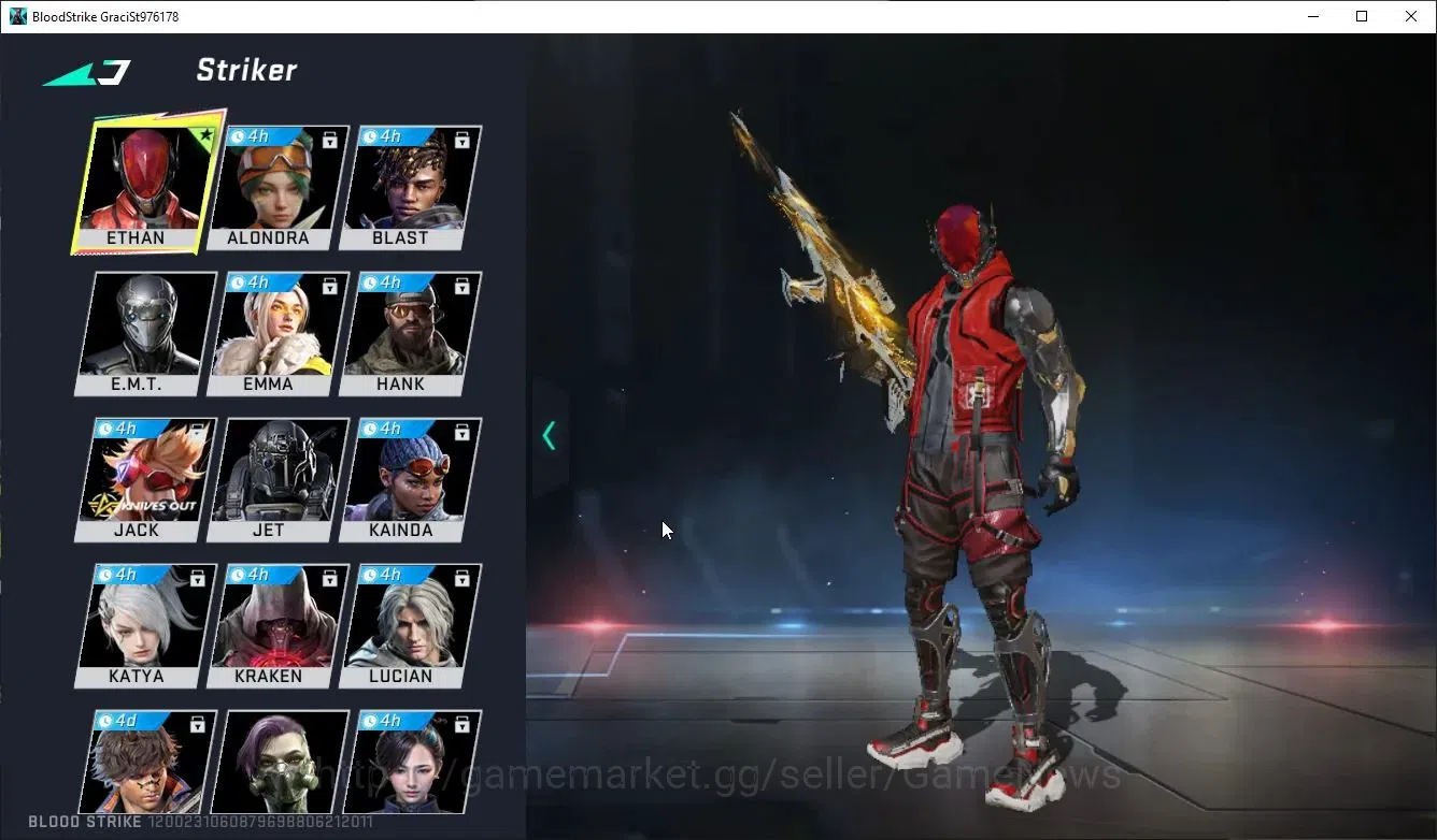 Blood Strike Accounts ASIA|ULTRA SKS-Elysium|Legendary QBZ95-Blood Venge image 3