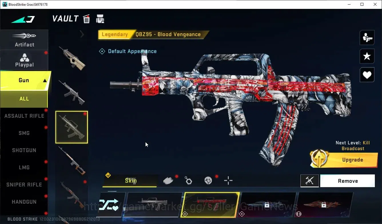 Blood Strike Accounts ASIA|ULTRA SKS-Elysium|Legendary QBZ95-Blood Venge image 6