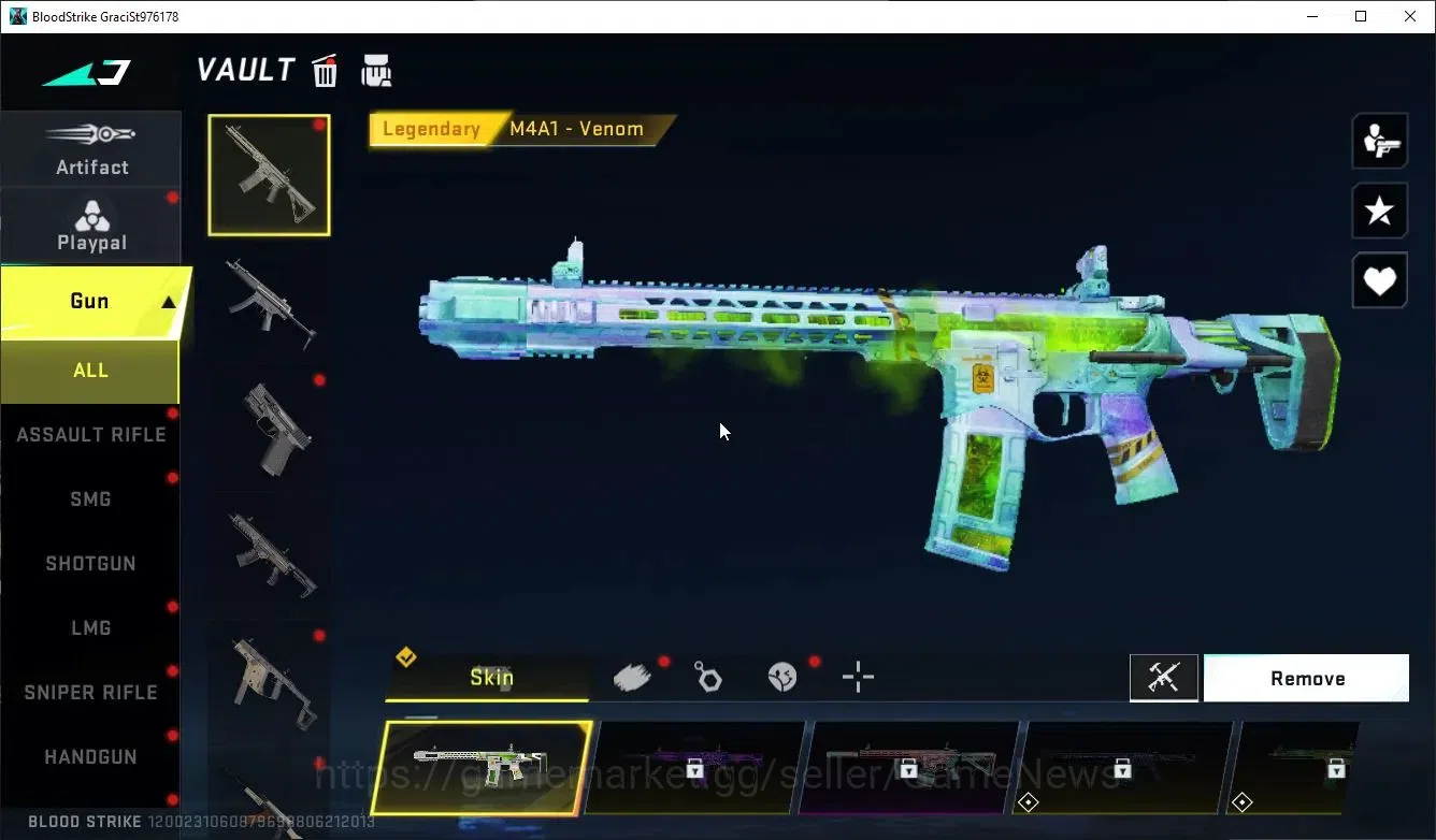 Blood Strike Accounts ASIA|ULTRA SKS-Elysium|Legendary QBZ95-Blood Venge image 7