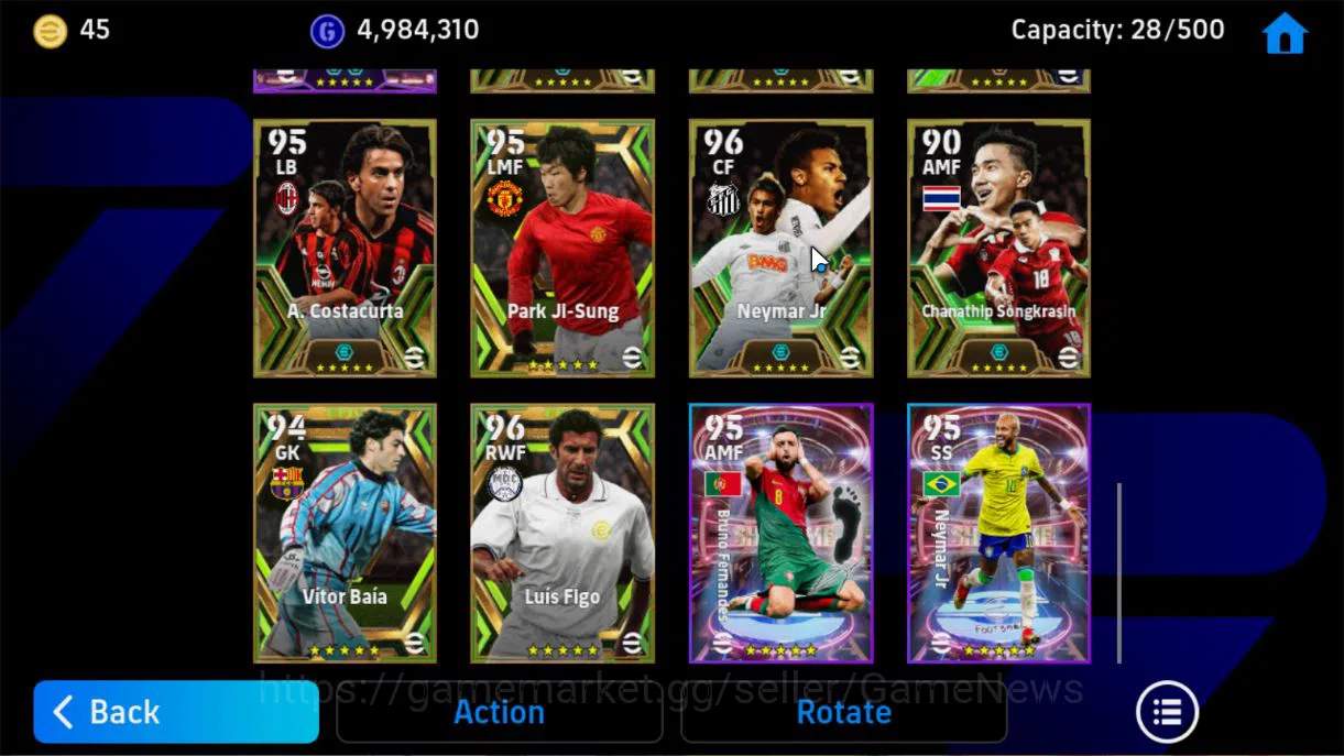 eFootball Accounts Mobile|Angelo Peruzzi,PhenomFinish(Semih Kilicsoy) image 10