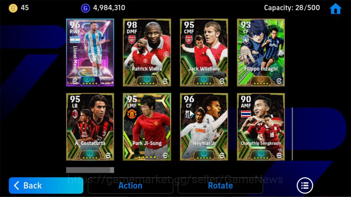 eFootball Accounts Mobile|Angelo Peruzzi,PhenomFinish(Semih Kilicsoy) image 11