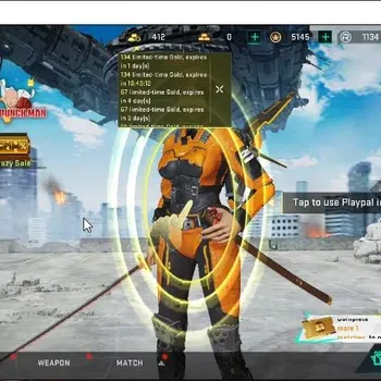 Blood Strike Accounts Collab Skin ASIA|Ultra [Origin-12 Thunder,URB Asura,INP-9 Molten]|Legend Melee [Katana Infernal]|16
