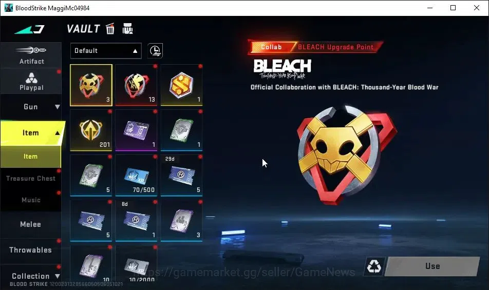Blood Strike Accounts ASIA|Starter|Collab 7DS[M700-Elizabeth]|Collab EVA image 13