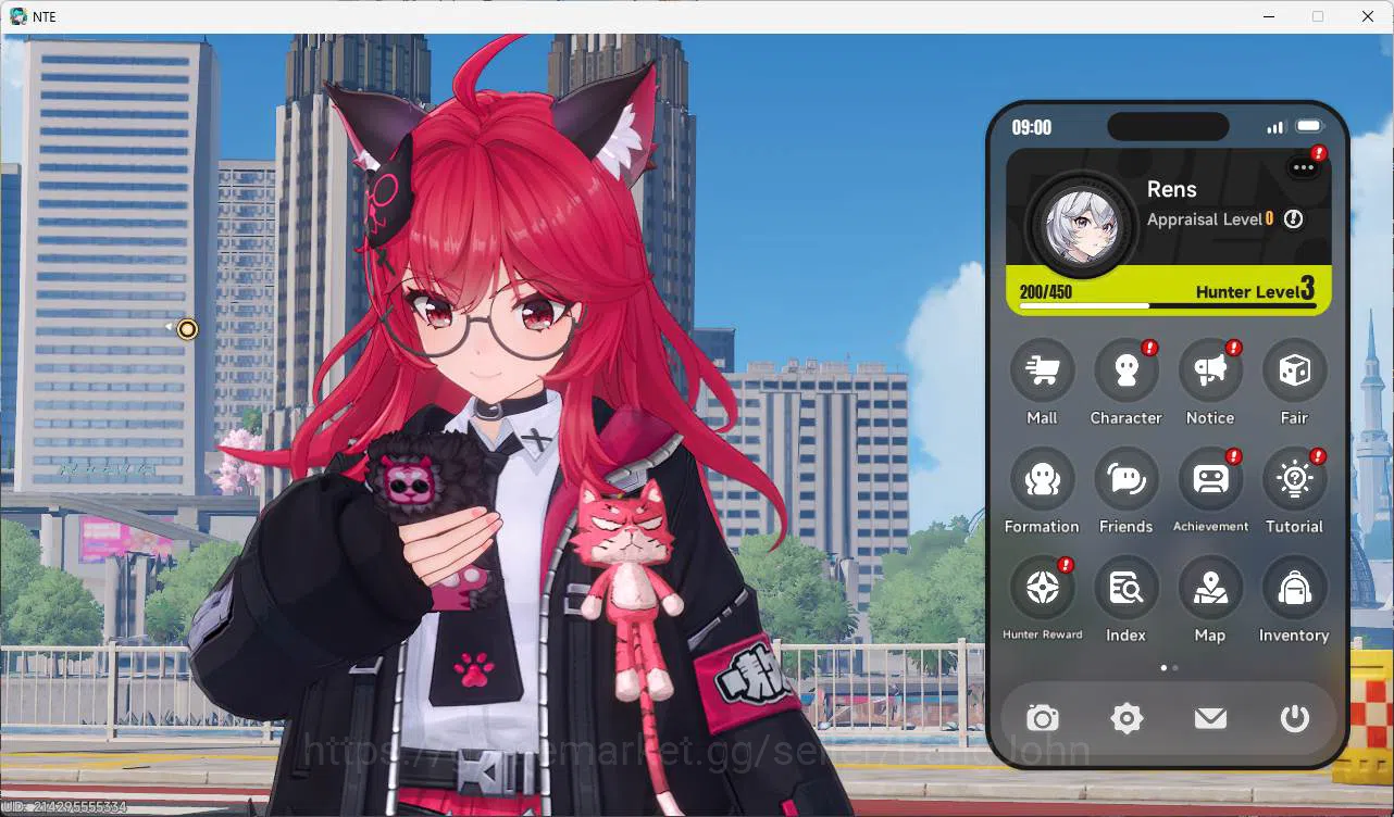 Neverness to Everness Accounts EU|starter LVL 3, nanally, 8 char, MC female, Amer image 9