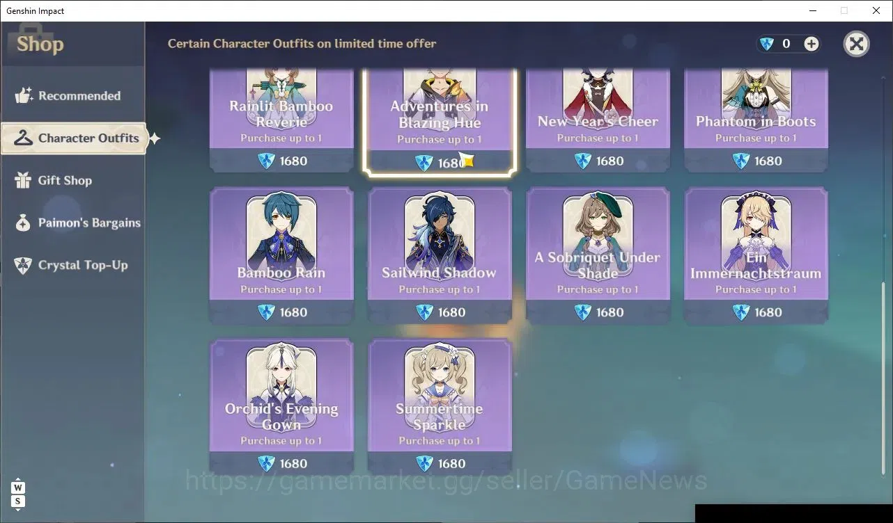 Genshin Impact Accounts Starter ASIA|AR 35|3 Limited|Mavuika,Nefer,Xiao +3(5*Standard Character) +1(5* STD Weapon)|Male 15