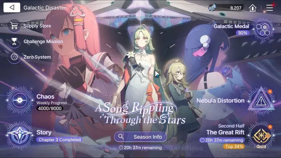 Chaos Zero Nightmare Accounts GLOBAL|Lv 52|8 SSR ([Adelheid,Diana,Tiphera,Tenebria,Rin,Veronica,Magna,Renoa)+11 15