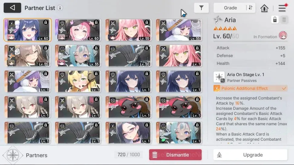 Chaos Zero Nightmare Accounts GLOBAL|Lv 52|8 SSR ([Adelheid,Diana,Tiphera,Tenebria,Rin,Veronica,Magna,Renoa)+11 5