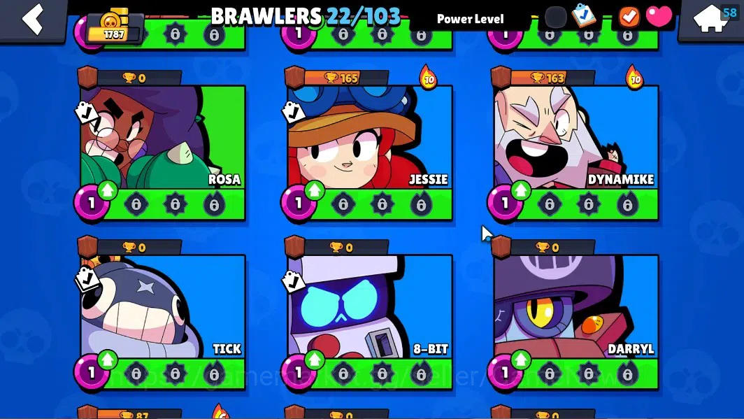 Brawl Stars Accounts 5750 Trophy|22Brawlers 3 Max Lvl[Shelly,Colt,Penny image 9