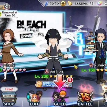 Bleach: Brave Souls Accounts Mid-Tier Global | 10K BP+10K Orb | Mid Story | Soi Fon TYBW24 | Yumichika TMV | Masaki TYBW