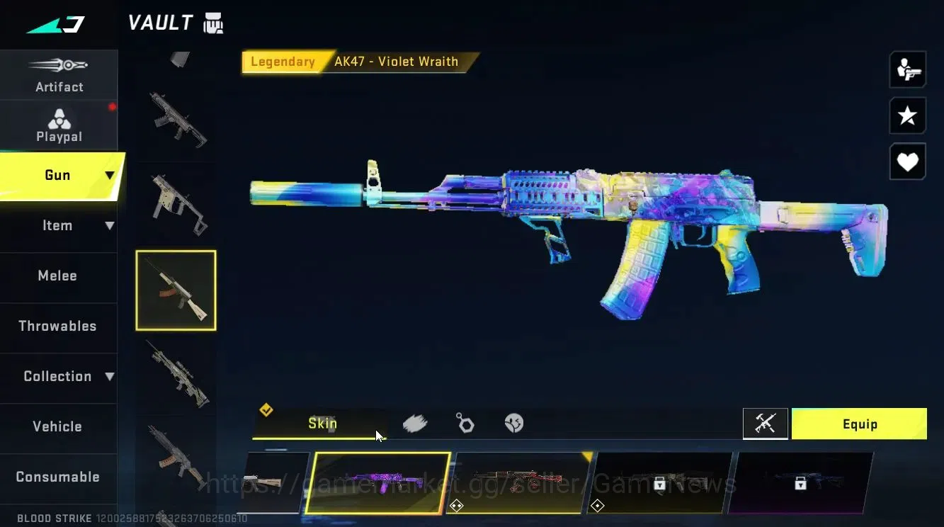 Blood Strike Accounts ASIA|ETERNAL DEagle-Scorpius Lv2 | ULTRA [EMMA-Pit image 15