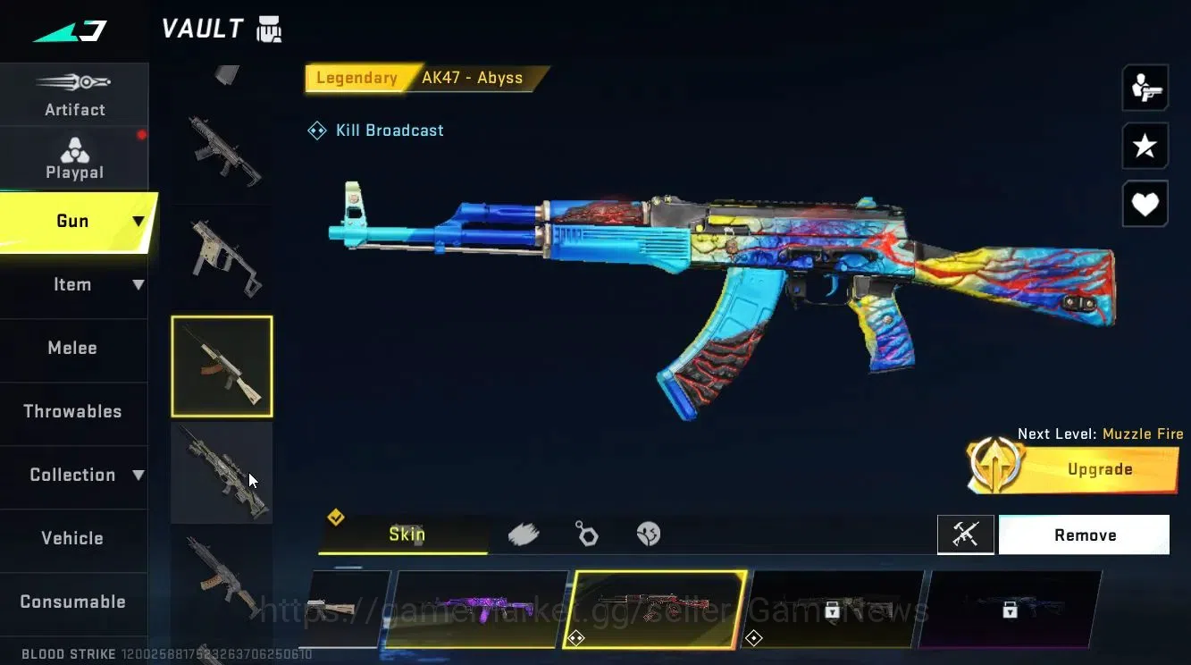 Blood Strike Accounts ASIA|ETERNAL DEagle-Scorpius Lv2 | ULTRA [EMMA-Pit image 16