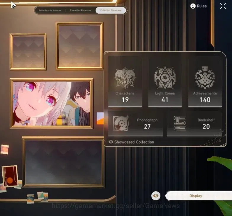 Honkai Star Rail Accounts Asia | TL 36 | 3 Limited | Castorice,Sparkle,Huohu image 3