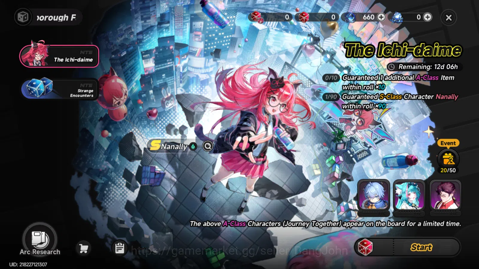 Neverness to Everness Accounts NA|Starter Lv3|2S Char NANALY,Baicang+4A|MC Female image 2