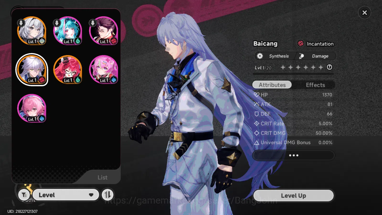 Neverness to Everness Accounts NA|Starter Lv3|2S Char NANALY,Baicang+4A|MC Female image 6