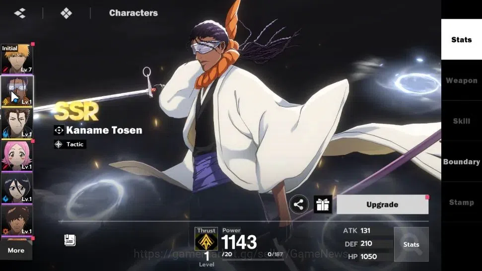 BLEACH: Soul Resonance Accounts Crunchyroll NA |Fresh Starter LV 3|2 SSR Sosuke Ai image 3