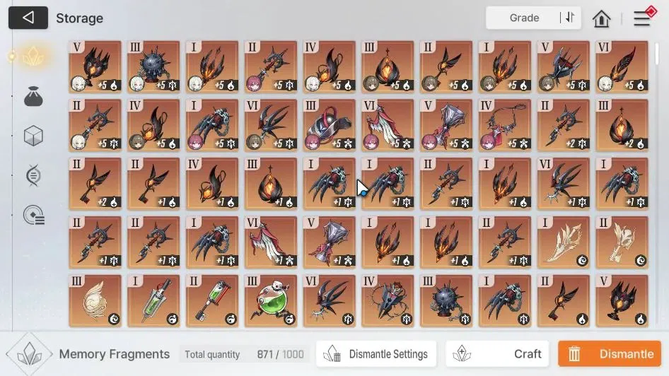 Chaos Zero Nightmare Accounts GLOBAL|4,7K Cryst+1 Omega|6 SSR[(HeidemarieM2)+Sig image 10