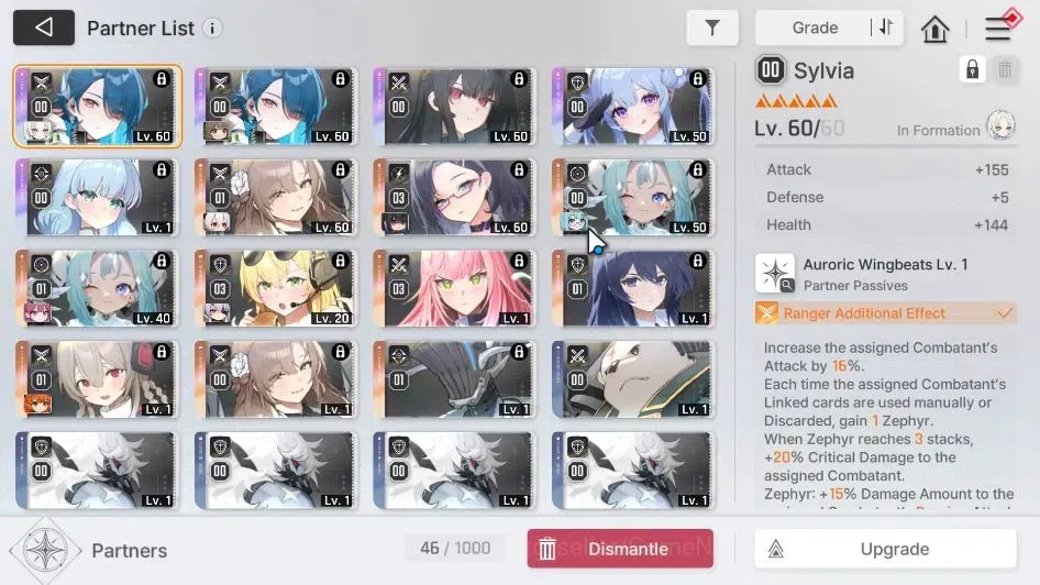 Chaos Zero Nightmare Accounts GLOBAL|4,7K Cryst+1 Omega|6 SSR[(HeidemarieM2)+Sig image 9