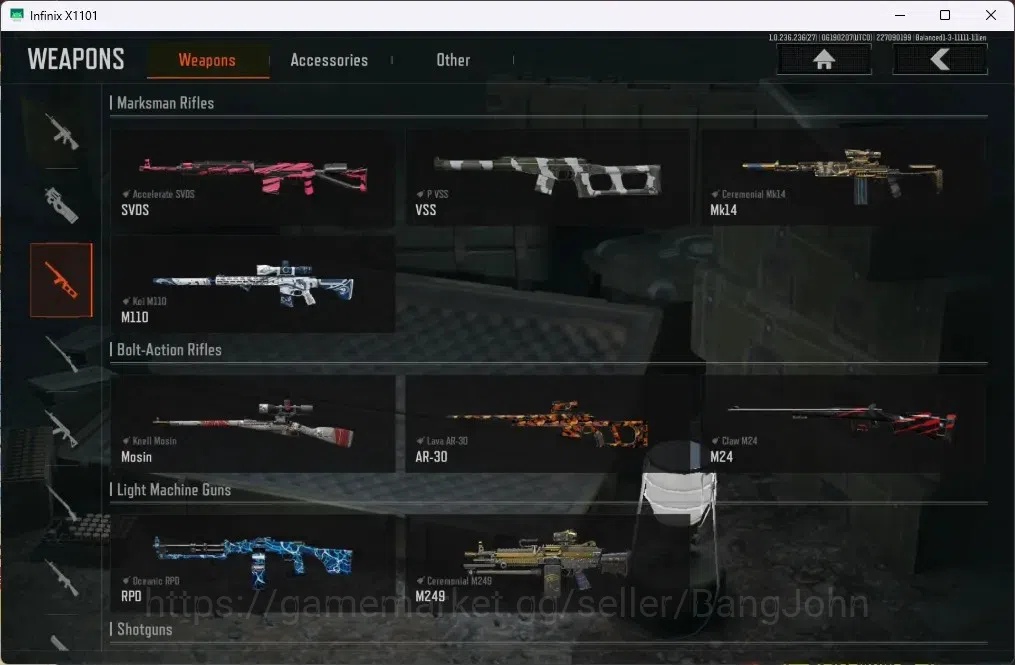 Arena Breakout Accounts Mobile| LV 30 | SV 57.5 M | CV 27 M |Exclusive Gun image 12