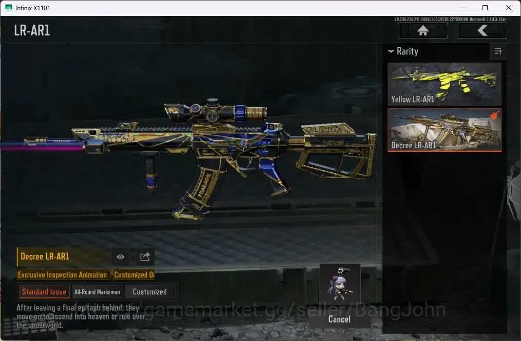 Arena Breakout Accounts Mobile| LV 30 | SV 57.5 M | CV 27 M |Exclusive Gun image 9