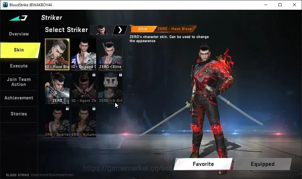 Blood Strike Accounts ASIA|Collab BLEACH[Toshrio,Melee Zanpakuto,Uzi-Zan image 17