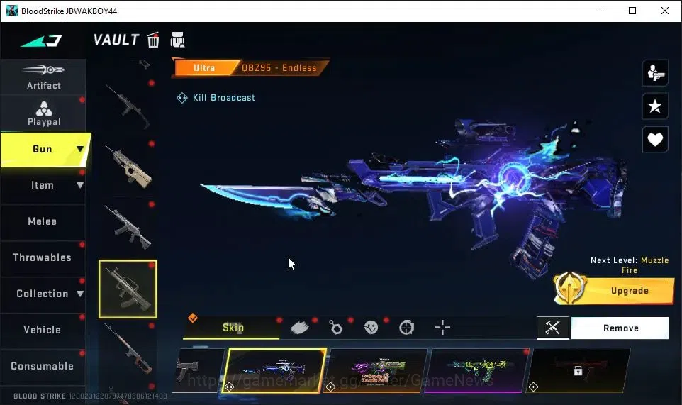 Blood Strike Accounts ASIA|Collab BLEACH[Toshrio,Melee Zanpakuto,Uzi-Zan image 19