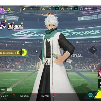Blood Strike Collab Skin ASIA|Collab BLEACH[Toshrio,Melee Zanpakuto,Uzi-Zan image 1