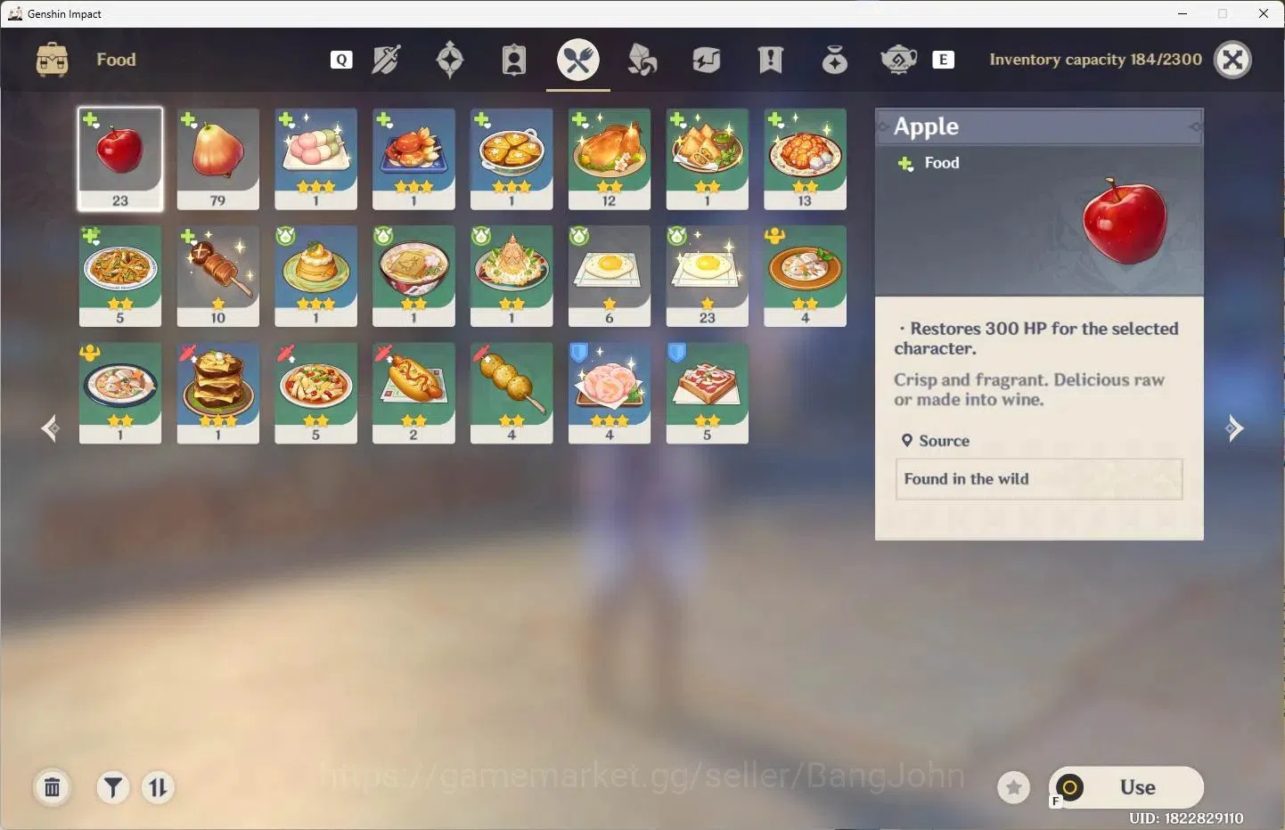 Genshin Impact Accounts Others ASIA | AR 28 | 1 Limit+1 Charsdt | Citlali |MC Female | TakeMail Check SS GI360B 6