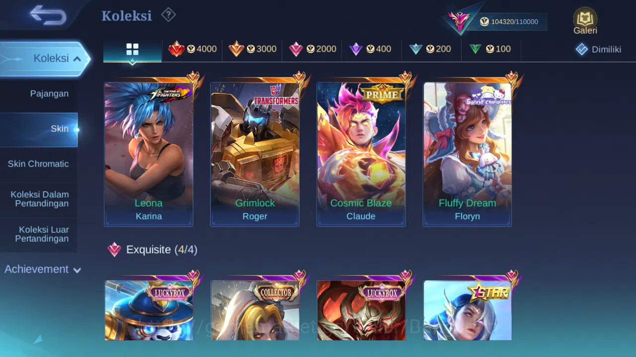 Mobile Legends: Bang Bang Accounts Hero 132 Skin 440 | Prime Claude | Luckybox Akai, image 2