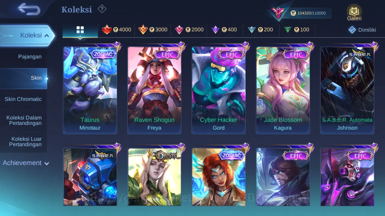 Mobile Legends: Bang Bang Accounts Hero 132 Skin 440 | Prime Claude | Luckybox Akai, image 7