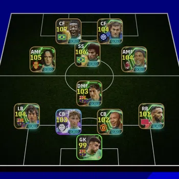 eFootball Accounts Legends & Iconic Players EFOOTBALL DREAM ACCOUNT | LEGEND PELE,C VIERI,BLITZ ZICO,TOTTI,G