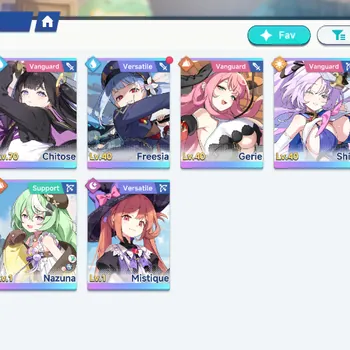 Stella Sora Accounts Global Lv 23|9 SSR, 3 Limited|(Noya +Sign, Shia +Sign, Chitose)|Freesia T1+Sign,Minova T1+Sign,Nanoha