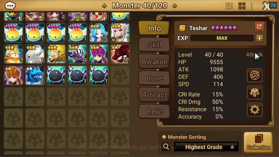 Summoners War: Sky Arena Accounts ASIA|Lv 26|Ready Gacha|99 12 YSC + 160 11 YSC + 3  image 8