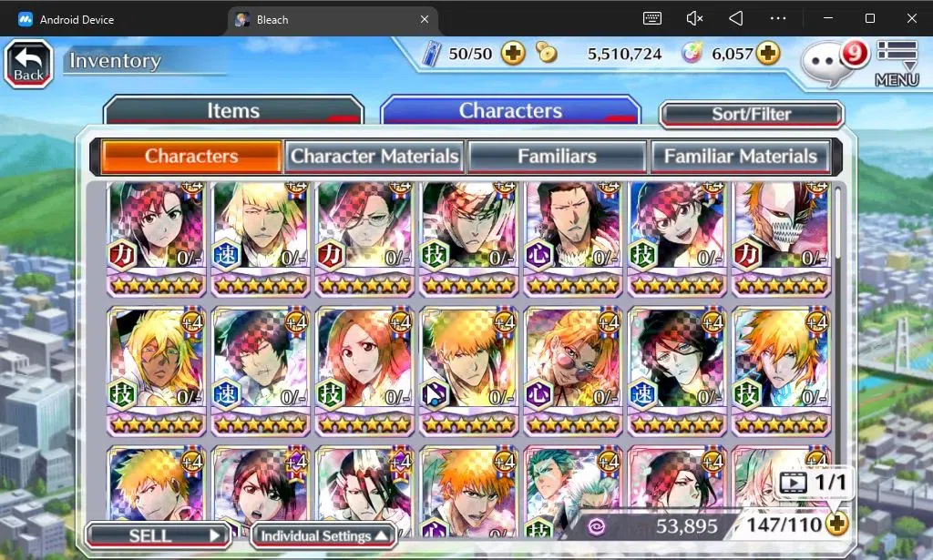 Bleach: Brave Souls Accounts [GLOBAL]6K Orbs+Fresh All Story|TYBW26[Momo,Shinji image 7