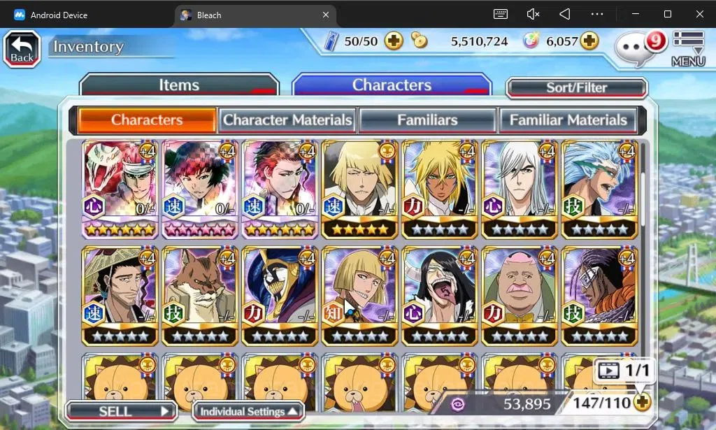 Bleach: Brave Souls Accounts [GLOBAL]6K Orbs+Fresh All Story|TYBW26[Momo,Shinji image 8