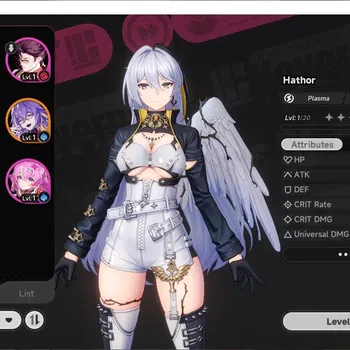 Neverness to Everness Accounts GLOBAL SEA|HL 3|3 SSR|Hathor+Sign, Baicang, Fadia  image 1