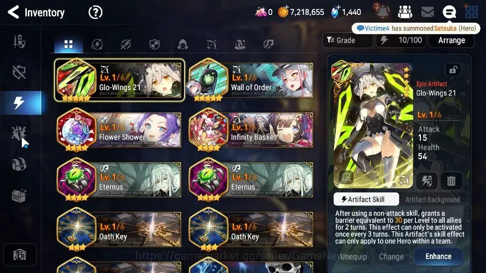 Epic Seven Accounts GLOBAL Unverif|New Era| 2 ML (Rhiana N Luciel,Judg image 16