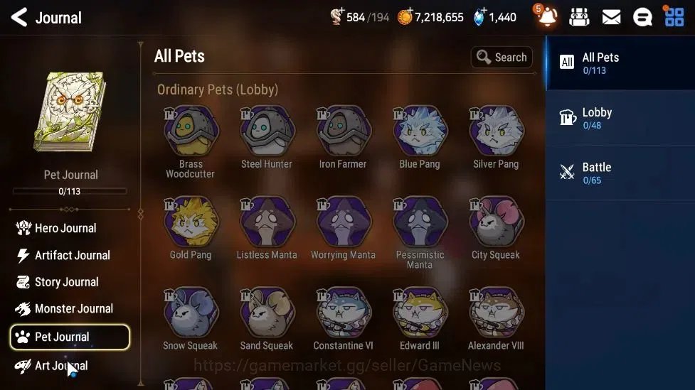 Epic Seven Accounts GLOBAL Unverif|New Era| 2 ML (Rhiana N Luciel,Judg image 7