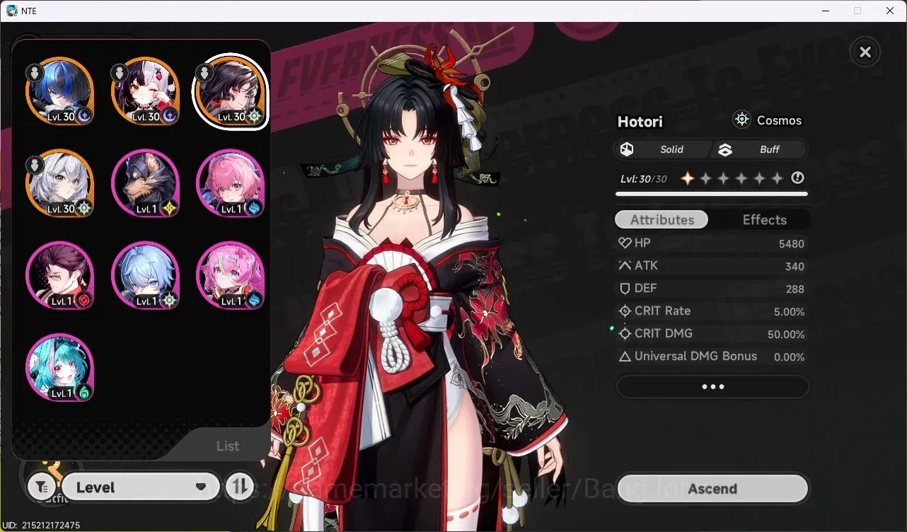 Neverness to Everness Accounts SEA|Lv.16|3 S-Class [Lacrimosa+Sign,Hotori],Daffod image 2