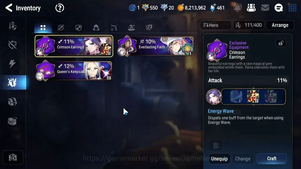 Epic Seven Accounts GLOBAL Unverif|10 ML(Notos,Salome,NM Luna,Zio,Etc) image 18